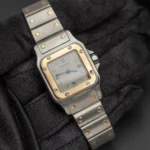 Santos de Cartier Galbée Small 24mm Gold & Stainless Steel Watch 1057930 - Image 7