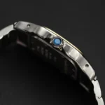 Santos de Cartier Galbée Small 24mm Gold & Stainless Steel Watch 1057930 - Image 6